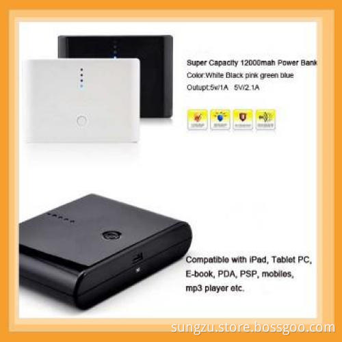 12000MAH Portable Rechargeable Power Bank Battery Pack